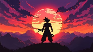 Goku, Dragon Ball Super, Dragon Ball, Anime, Ai, Artwork, Digital Art, Artist, Deviantart, 4K wallpaper