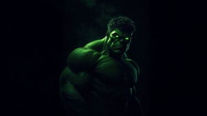 Hulk, Superheroes, Artwork, Art, Digital Art, Ai, Dark, Black, 4K wallpaper