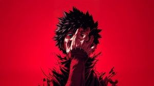 Dabi, My Hero Academia, Anime, Artist, Artwork, Digital Art, Ai, Red, 4K wallpaper