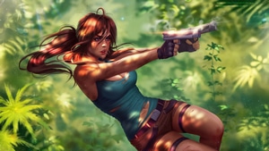 Tomb Raider, Lara Croft, Games, Xbox Games, Ps Games, Pc Games, Artwork, Digital Art, Video Games, Pixiv, 4K wallpaper