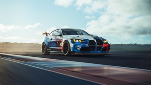 BMW M4 GT4 EVO, Racing car, 2024, Race track, 4K wallpaper