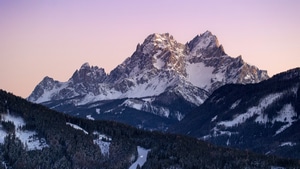 Snow, Mountains, Mountain, Sky, Nature, 4K wallpaper