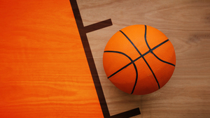 Wooden, Basketball court, 4K wallpaper