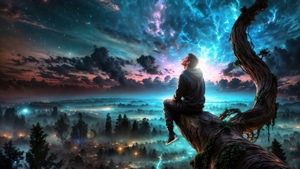 Sky, View, Artist, Artwork, Digital Art, Ai, Art, 4K wallpaper