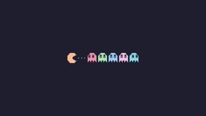 Pac Man, Games, Artwork, Digital Art, Video Games, 4K wallpaper