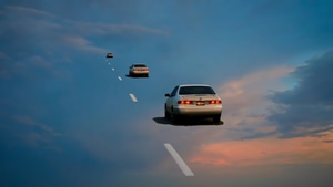 Artist, Artwork, Art, Digital Art, Cars, Car, Sky, Deviantart, 4K wallpaper