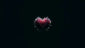Broken, Heart, Chain, Artist, Artwork, Art, Digital Art, 4K wallpaper