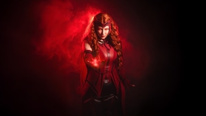 Scarlet Witch, Superheroes, Cosplay, 4K wallpaper