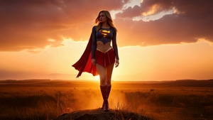 Supergirl, Superheroes, Artwork, Art, Digital Art, Ai, Deviantart, 4K wallpaper