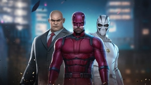 Marvel Future Fight, Daredevil Born Again, Daredevil, Kingpin, Games, 2025 Games, Ios, Mobile, Video Games, 4K wallpaper