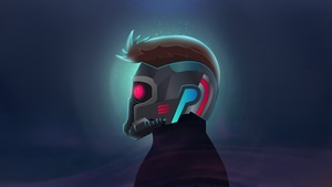 Star Lord, Superheroes, Artwork, Art, Digital Art, 4K wallpaper