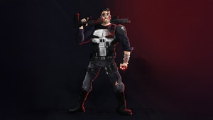 Punisher, Daredevil Born Again, Marvel, Tv Shows, Superheroes, Artwork, Art, Digital Art, Artstation, 4K wallpaper