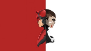 Daredevil, Punisher, Superheroes, Artwork, Art, Digital Art, 4K wallpaper