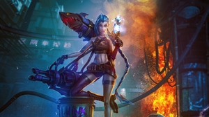 Jinx League Of Legends, League Of Legends, Games, Artwork, Art, Digital Art, Video Games, 4K wallpaper