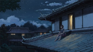 Artist, Artwork, Art, Digital Art, House, Windows, Anime Girl, Sky, Artstation, 4K wallpaper