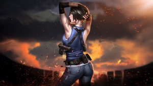 Jill Valentine, Resident Evil 3, Resident Evil, Games, Artwork, Art, Digital Art, Video Games, Pixiv, 4K wallpaper