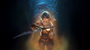 Ciri, The Witcher 3, Games, Ps4 Games, Xbox Games, Pc Games, Art, Artwork, Digital Art, Pixiv, Video Games, 4K wallpaper