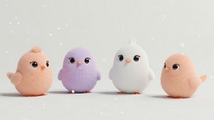Birds, Ai, Artist, Artwork, Digital Art, 4K wallpaper