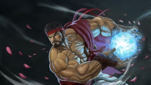 Ryu, Street Fighter V, Street Fighter, Games, 2025 Games, Artwork, Art, Digital Art, Dark, Video Games, 4K wallpaper