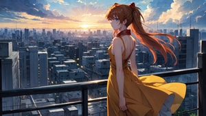 Neon Genesis Evangelion, Asuka Langley Soryu, Anime Girl, Anime, Artist, Artwork, Digital Art, Deviantart, 4K wallpaper