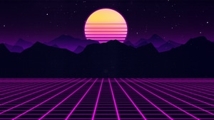 Retrowave, Outrun, Abstract, Artist, Artwork, Digital Art, Deviantart, 4K wallpaper