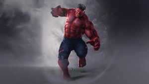 Red Hulk, Captain America Brave New World, Superheroes, Artwork, Art, Digital Art, 4K wallpaper