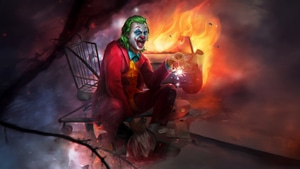 Joker, Supervillain, Superheroes, Artwork, Digital Art, Artstation, 4K wallpaper