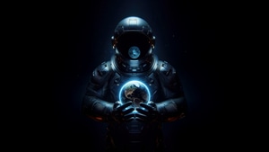 Astronaut, Artwork, Art, Digital Art, Ai, Artist, 4K wallpaper