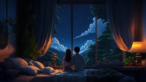 Love, Couple, Artist, Artwork, Art, Digital Art, 4K wallpaper