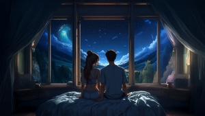 Love, Couple, Artist, Artwork, Art, Digital Art, 4K wallpaper