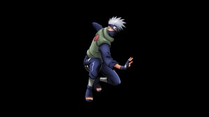 Kakashi Hatake, Artwork, Digital Art, Art, Naruto, Anime, Dark, Black, Artist, Artstation, 4K wallpaper
