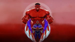 Captain America Brave New World, Superheroes, Artwork, Art, Digital Art, Captain America, Anthony Mackie, Red Hulk, 4K wallpaper
