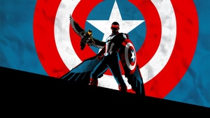 Captain America Brave New World, Superheroes, Artwork, Art, Digital Art, Captain America, Anthony Mackie, Red Hulk, 4K wallpaper