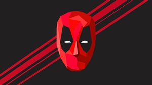Deadpool, Superheroes, Artwork, Art, Digital Art, Minimalism, Deviantart, 4K wallpaper