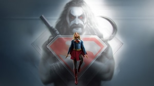 Supergirl Woman Of Tomorrow, Supergirl, Lobo, Artwork, Art, Digital Art, Superheroes, 4K wallpaper