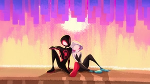Miles Morales, Spiderman, Gwen Stacy, Superheroes, Artwork, Art, Digital Art, Artist, Deviantart, 4K wallpaper