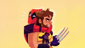 Wolverine, Deadpool, Deadpool And Wolverine, Superheroes, Artwork, Digital Art, Deviantart, 4K wallpaper