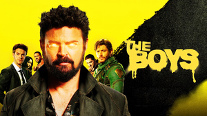 The Boys, Yellow background, Karl Urban, Billy Butcher, TV series, 4K wallpaper