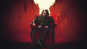 Joker, Supervillain, Superheroes, Artist, Artwork, Digital Art, Ai, 4K wallpaper