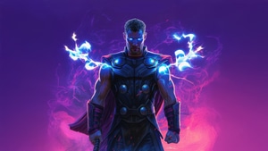 Thor, Chris Hemsworth, Superheroes, Ai, Artwork, Digital Art, Art, 4K wallpaper