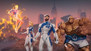 The Fantastic Four, Marvel Rivals, Invisible Woman, Ben Grimm, Human Torch, Games, 2025 Games, Superheroes, Video Games, 4K wallpaper
