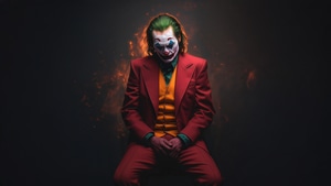 Joker, Supervillain, Superheroes, Ai, Artwork, Digital Art, Art, 4K wallpaper