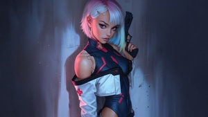 Cyberpunk Edgerunners, Cyberpunk, Tv Shows, Netflix, Art, Artwork, Digital Art, Ai, Artist, 4K wallpaper