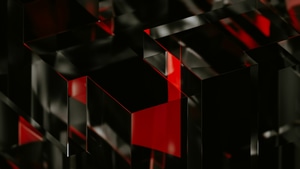 Black, Red, Square, Rectangle, Abstract, Artwork, Art, Digital Art, Artist, 4K wallpaper