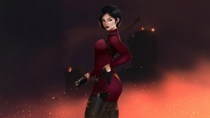 Ada Wong, Resident Evil, Games, 2025 Games, Artwork, Art, Digital Art, Video Games, Artstation, 4K wallpaper