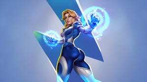 The Fantastic Four, Marvel Rivals, Invisible Woman, Artwork, Art, Digital Art, Games, 2025 Games, Superheroes, Video Games, Artstation, 4K wallpaper