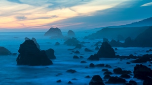 Nature, Sky, Sea, Ocean, California, Mountains, Usa, 4K wallpaper