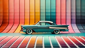 Retro, Cars, Artwork, Art, Digital Art, 4K wallpaper