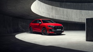 Audi RS Q8 performance, SUV, 2024, Red cars, 4K wallpaper