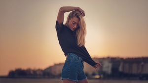 Girls, Model, Photoshoot, 4K wallpaper